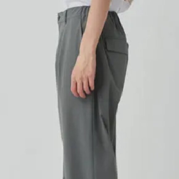 $229! NWT Snow Peak Men's Active Comfort Pants Grey L (34" Waist US) - Picture 1 of 2